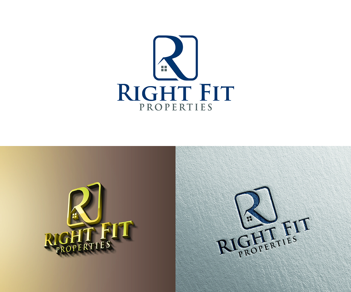 Logo-Design von eMARK für Right Fit Properties (UK) Limited | Design #15423646