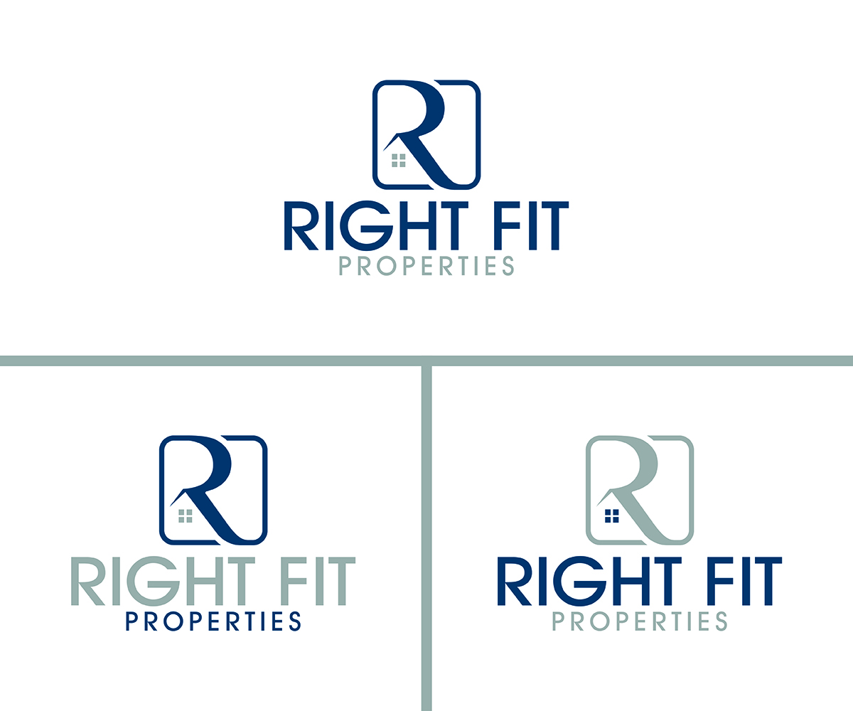 Logo Design by eMARK for Right Fit Properties (UK) Limited | Design #15426776