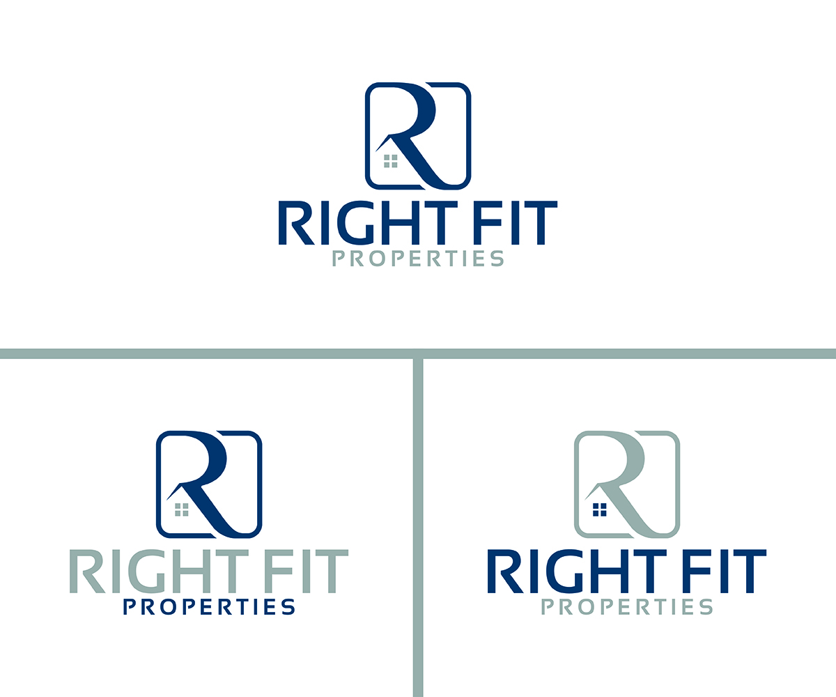 Logo Design by eMARK for Right Fit Properties (UK) Limited | Design #15426785