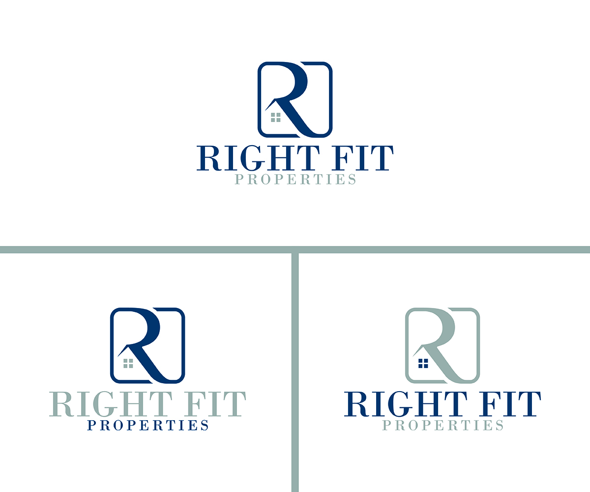 Logo Design by eMARK for Right Fit Properties (UK) Limited | Design #15426787