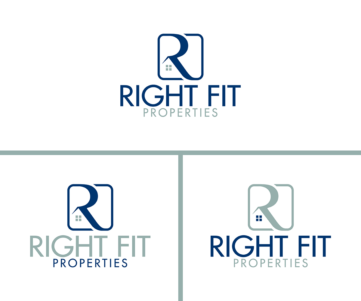 Logo Design by eMARK for Right Fit Properties (UK) Limited | Design #15426788
