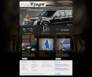 Web Design by Hendrik for magFlags GmbH | Design: #2653268