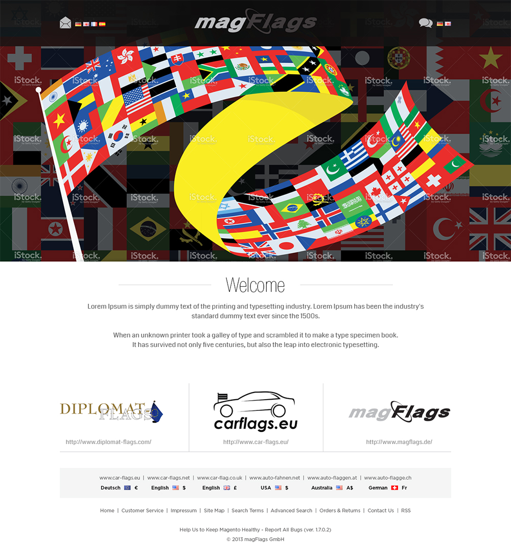 Web Design by Mayank Patel for magFlags GmbH | Design #2650379