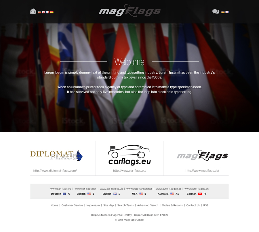 Web Design by Mayank Patel for magFlags GmbH | Design #2650796