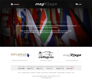 Web Design by Mayank Patel for magFlags GmbH | Design: #2650796