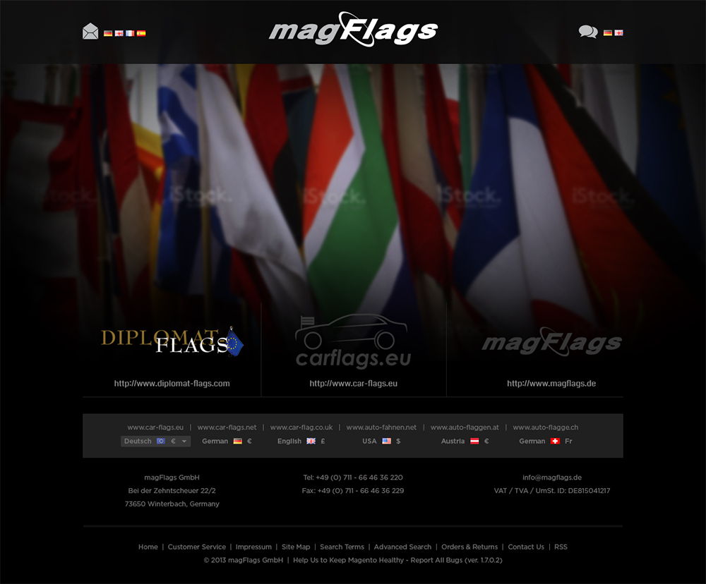 Web-Design von Mayank Patel für magFlags GmbH | Design #2656725