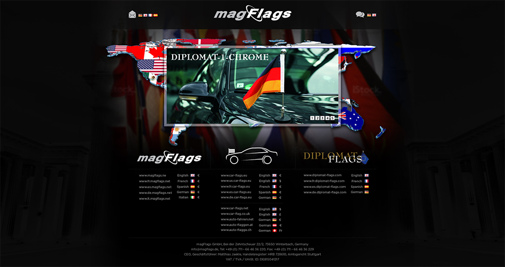 Web Design by Mayank Patel for magFlags GmbH | Design #2728634