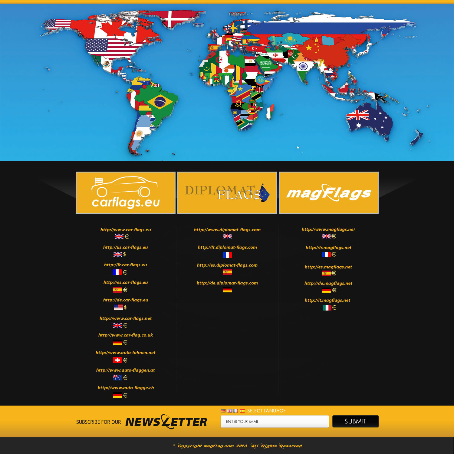 Web Design by TechWise for magFlags GmbH | Design #2718401