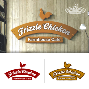 Frizzle Chicken Farmhouse Cafe | Logo Design by manto.bjb