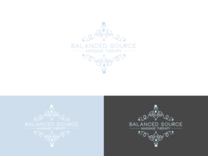 Diseño de Logo por SL Designer para Balanced Source Massage Therapy | Diseño: #15431904