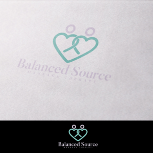 Diseño de Logo por DesignDUO para Balanced Source Massage Therapy | Diseño: #15545215