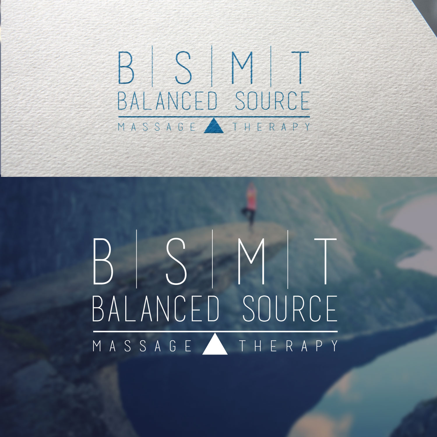 Logo Design by concepts for Balanced Source Massage Therapy | Design #15494514