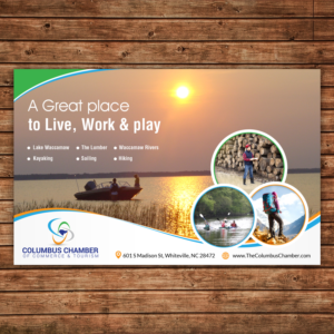 Design Publicitaire par debdesign pour Columbus Chamber of Commerce and Tourism | Design : #15455515