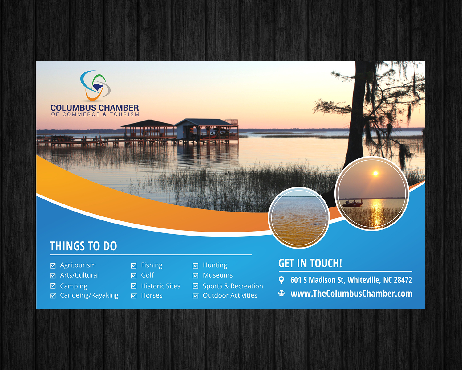 Advertisement Design by ecorokerz for Columbus Chamber of Commerce and Tourism | Design #15397661