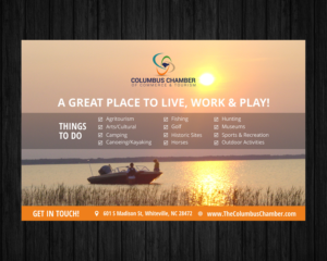 Design Publicitaire par ecorokerz pour Columbus Chamber of Commerce and Tourism | Design : #15397663