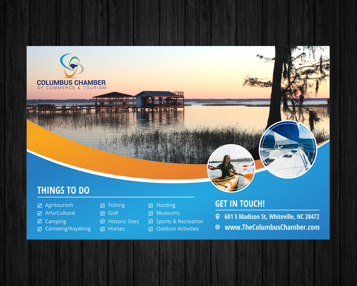 Design Publicitaire par ecorokerz pour Columbus Chamber of Commerce and Tourism | Design #15403577
