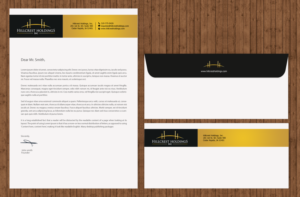 Stationery Design by chandrayaan.creative for Hillcrest Holdings | Design: #15403408