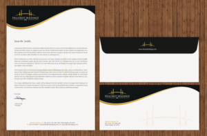 Stationery Design by chandrayaan.creative for Hillcrest Holdings | Design: #15403416