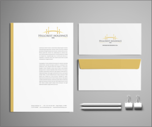 Diseño de Papelería por riaz_saint999 para Hillcrest Holdings | Diseño #15399534