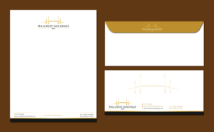 Letterhead and Envelope Design for Investment Company | Diseño de Papelería por meet007