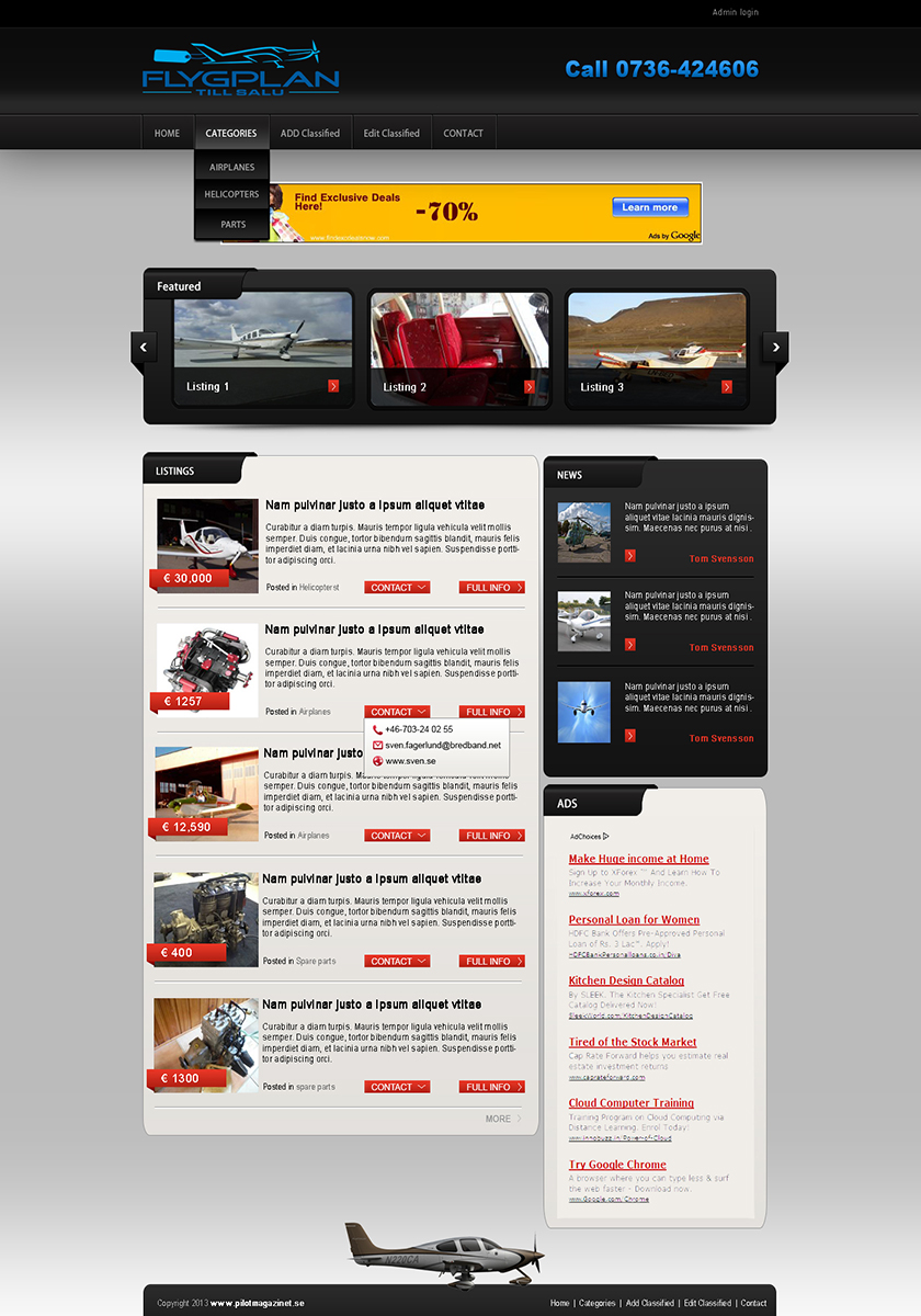 Web Design by  Andy Dollinger for EmpoWings LLC | Design #2622448