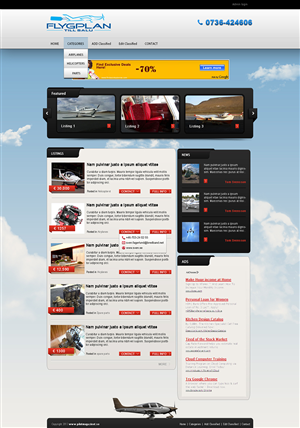Web Design par  Andy Dollinger pour EmpoWings LLC | Design #2622623