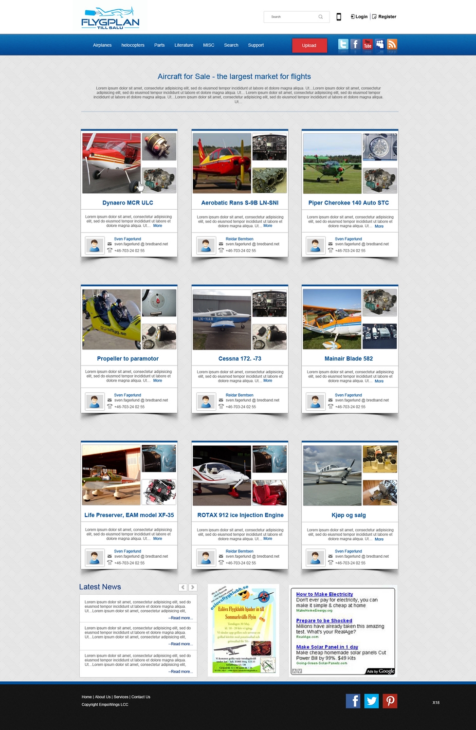 Web-Design von pb für EmpoWings LLC | Design #2626178