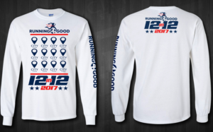 Running 4 Good Marathon Running Long Sleeve Shirt | T-shirt Design by Jonya