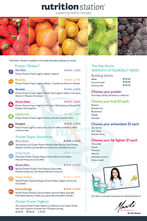 Menu Design by Lucky Striker for this project | Design: #2640381