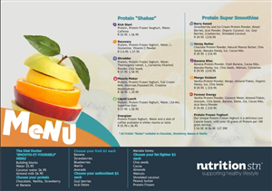 Menu Design by hema dhawan for this project | Design: #2592352