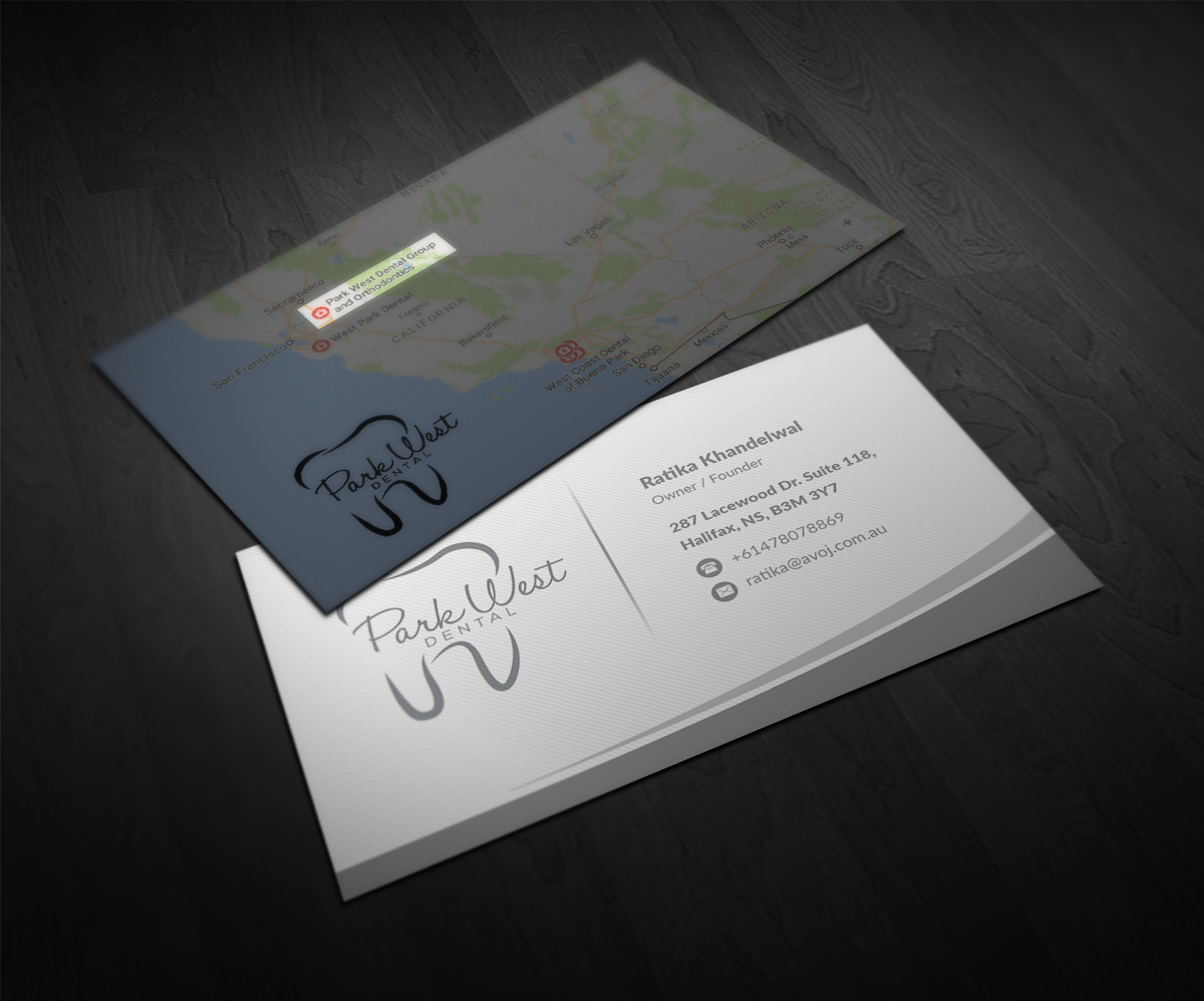 Business Card Design by Pointless Pixels India for San Diego Dental Studio | Design #15403038
