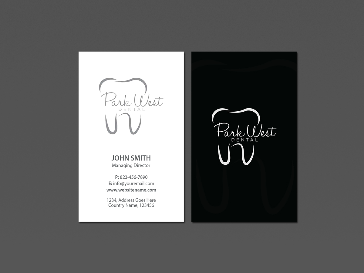 Business Card Design by Creations Box 2015 for San Diego Dental Studio | Design #15412158