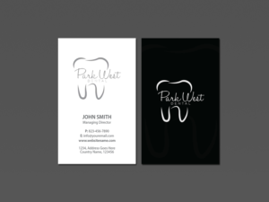 Visitenkarten-Design von Creations Box 2015 für San Diego Dental Studio | Design: #15412158
