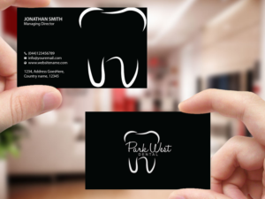 Design de Carte de Visite par Creations Box 2015 pour San Diego Dental Studio | Design : #15412162