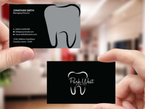 Design de Carte de Visite par Creations Box 2015 pour San Diego Dental Studio | Design : #15412163