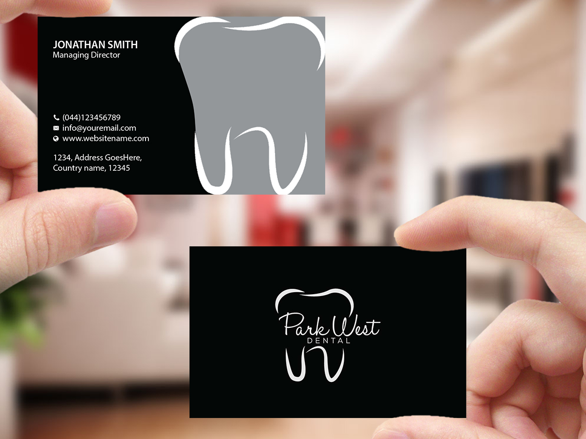 Visitenkarten-Design von Creations Box 2015 für San Diego Dental Studio | Design #15412164