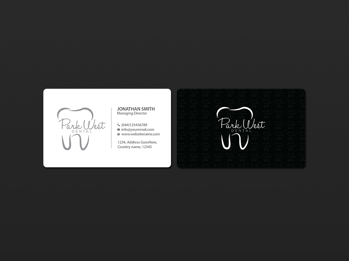 Visitenkarten-Design von Creations Box 2015 für San Diego Dental Studio | Design #15412179