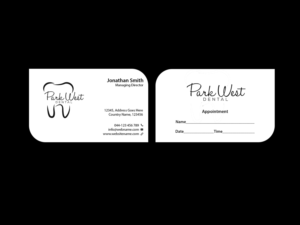 Design de Carte de Visite par Creations Box 2015 pour San Diego Dental Studio | Design : #15420002