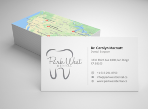 Business Card Design by Shabnum Khan for San Diego Dental Studio | Design: #15437920
