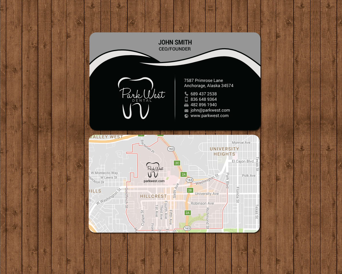 Business Card Design by chandrayaan.creative for San Diego Dental Studio | Design #15399890