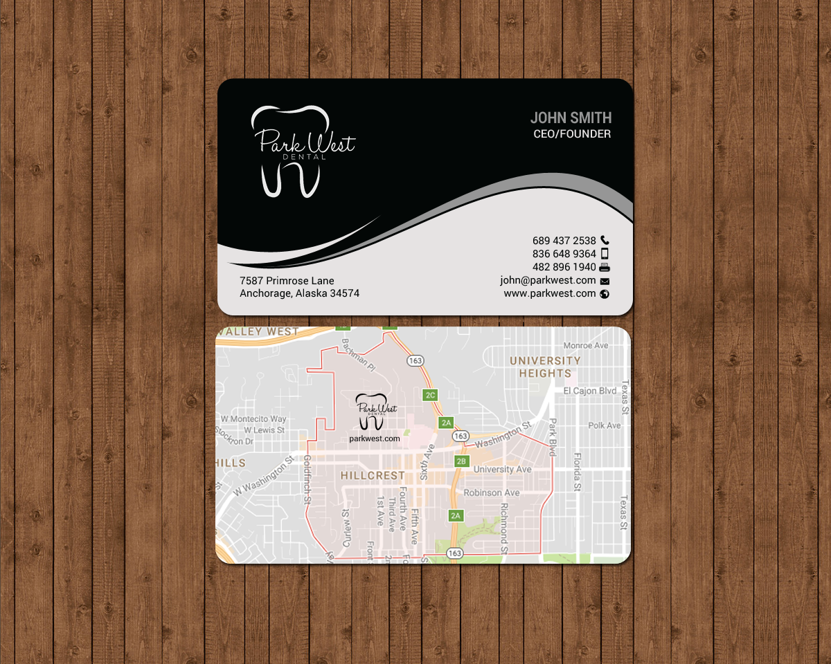 Business Card Design by chandrayaan.creative for San Diego Dental Studio | Design #15399893