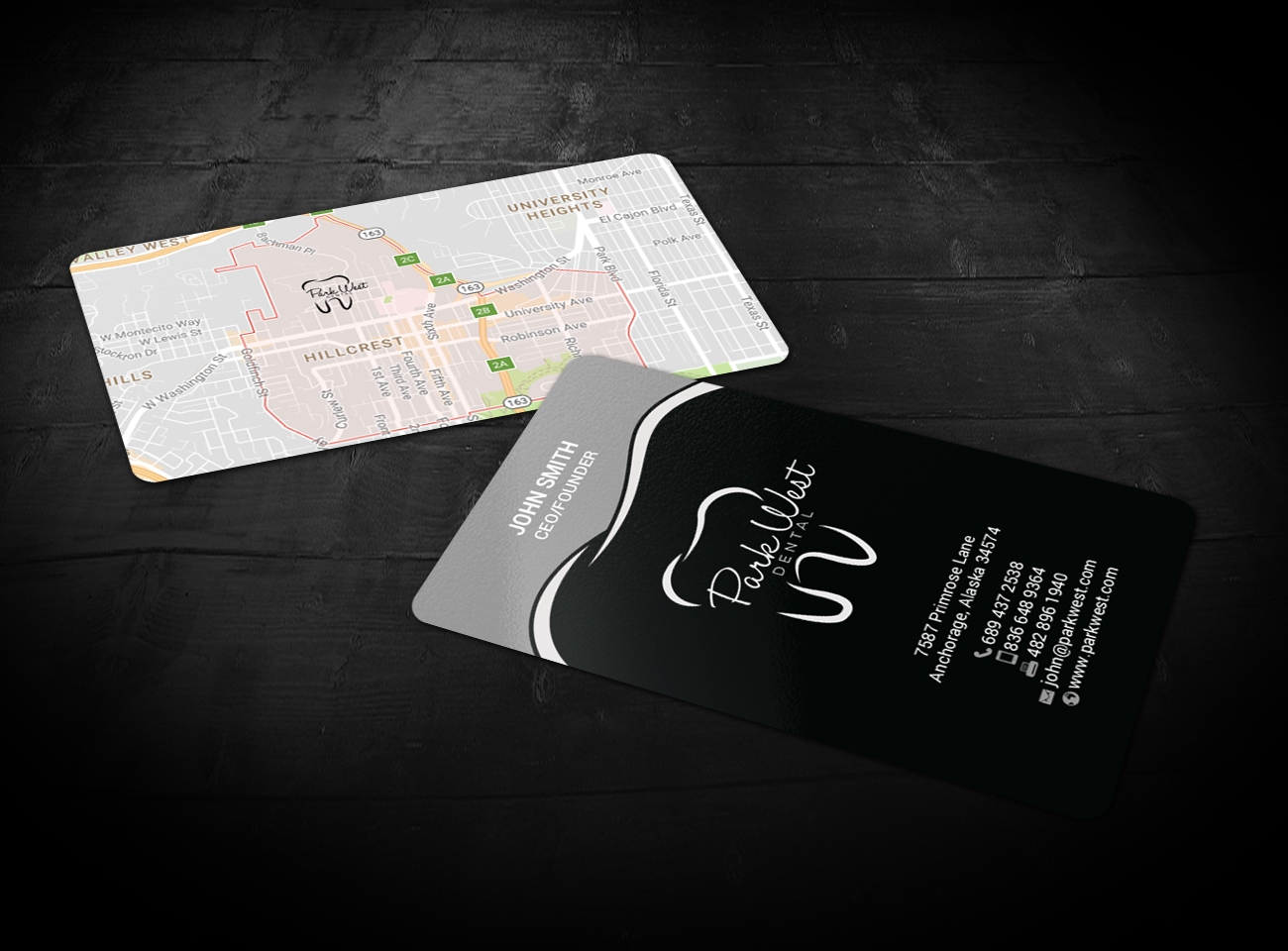 Visitenkarten-Design von chandrayaan.creative für San Diego Dental Studio | Design #15400291