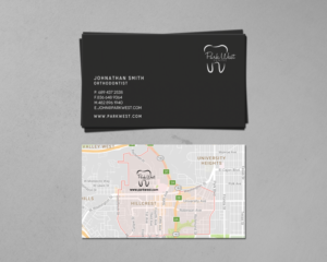 Visitenkarten-Design von chandrayaan.creative für San Diego Dental Studio | Design: #15641073