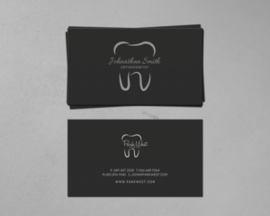 Visitenkarten-Design von chandrayaan.creative für San Diego Dental Studio | Design: #15641263