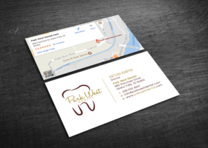 Business Card Design by Graphic Flame for San Diego Dental Studio | Design: #15416557