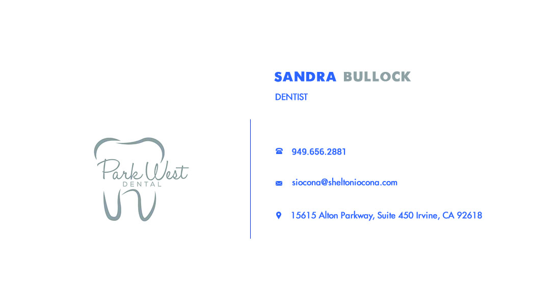 Visitenkarten-Design von Mohammad Jahran Chowdhury für San Diego Dental Studio | Design #15429619