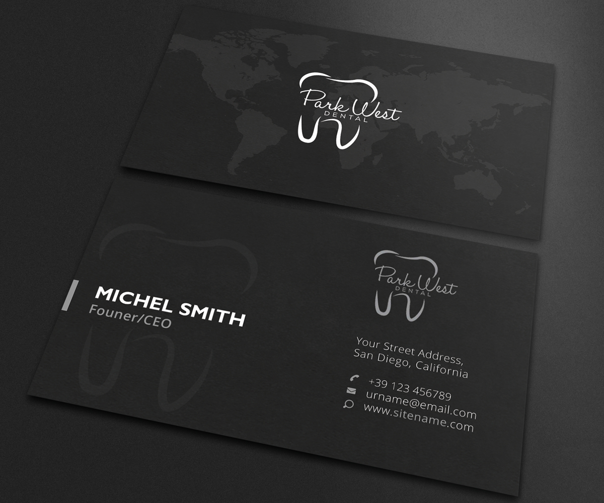 Business Card Design by Guruje for San Diego Dental Studio | Design #15396187