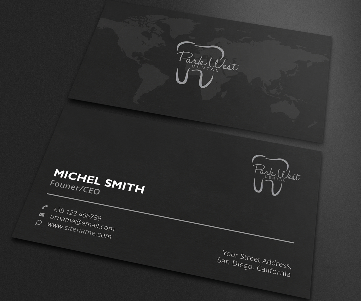 Business Card Design by Guruje for San Diego Dental Studio | Design #15396189
