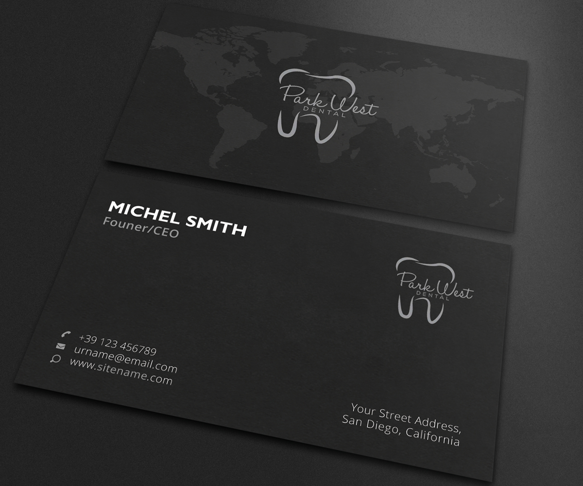 Business Card Design by Guruje for San Diego Dental Studio | Design #15396190