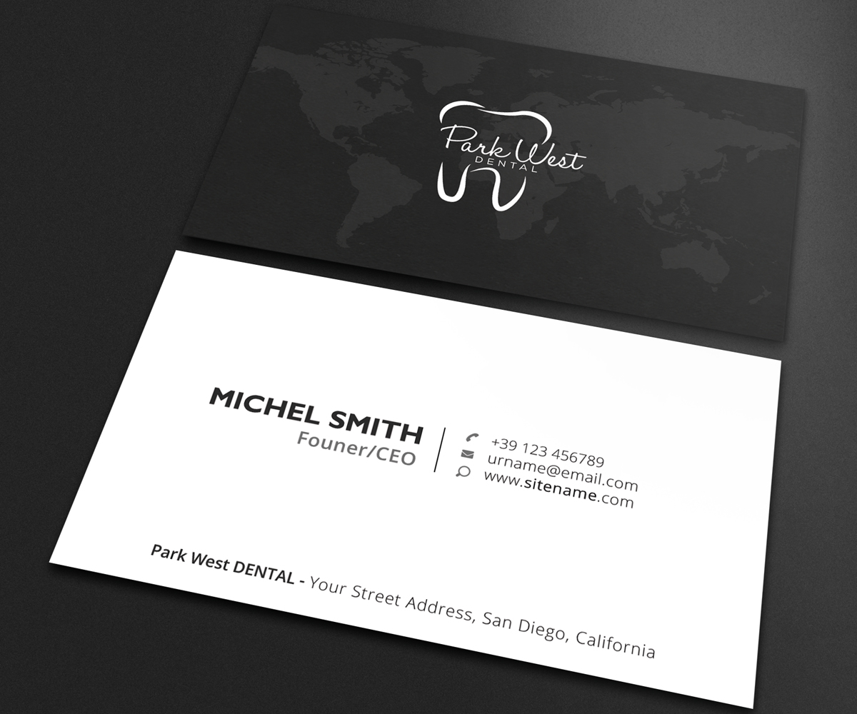 Business Card Design by Guruje for San Diego Dental Studio | Design #15396252